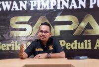 Ketua Serikat Aksi Peduli Aceh (SAPA) Fauzan Adami