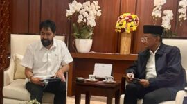 Gubernur Aceh Muzakir Manaf atau Mualem melakukan gerak cepat, Temui Menteri PUPR untuk mendorong  percepatan pembangunan Aceh, Kamis (10/4/2025) di kantor Kementerian PUPR Jakarta