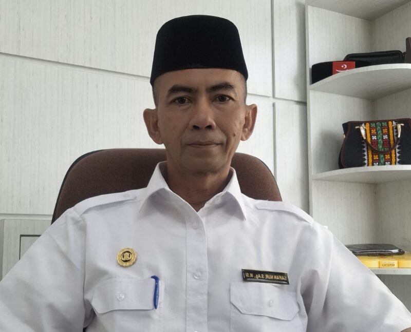 Kepala UPTD Masjid Raya Baiturrahman Banda Aceh Saifan Nur, S.Ag, M.Si