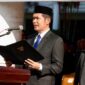 Plt Sekda Aceh, M. Nasir S.IP, MPA, menjadi Inspektur Peringatan Hari Lahir Pancasila Tahun 2025, di Halaman Kantor Gubernur Aceh, Minggu (1/6/2025)