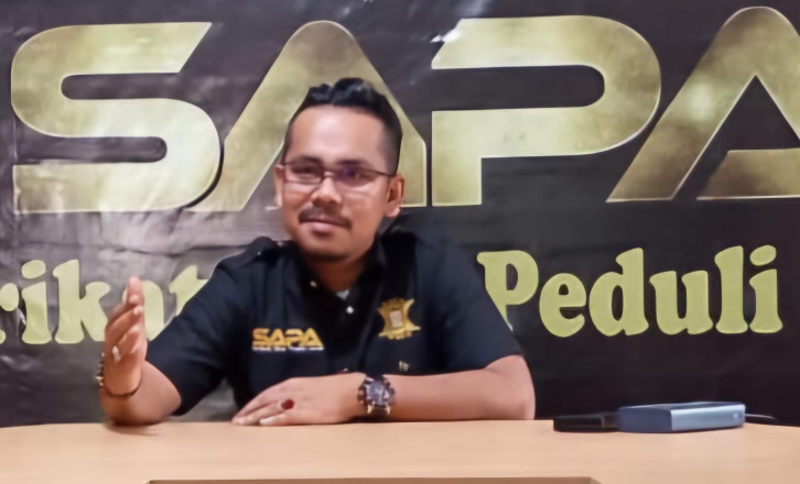 Ketua Serikat Aksi Peduli Aceh (SAPA) Fauzan Adami