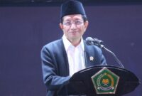 Menteri Agama (Menag) Nasaruddin Umar telah menandatangani regulasi baru yang memberikan kepastian dan peningkatan tunjangan profesi bagi guru PAI Non ASN yang belum inpassing (Foto: Kemenag)