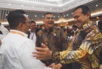 Wakil Gubernur Aceh Fadhlullah, SE saat menghadiri Pengukuhan Dewan Pengurus Asosiasi Pemerintah Kabupaten Seluruh Indonesia (APKASI) periode 2025-2030 di Puri Agung, Grand Sahid Hotel di Jakarta, Kamis, (17/7/2025). Foto: Humas BPPA