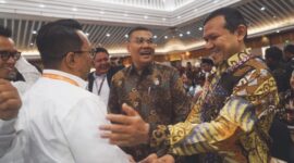 Wakil Gubernur Aceh Fadhlullah, SE saat menghadiri Pengukuhan Dewan Pengurus Asosiasi Pemerintah Kabupaten Seluruh Indonesia (APKASI) periode 2025-2030 di Puri Agung, Grand Sahid Hotel di Jakarta, Kamis, (17/7/2025). Foto: Humas BPPA
