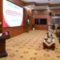 Plt. Sekda Aceh, M. Nasir, S.IP, MPA membuka kegiatan sosialisasi waspada aktivitas keuangan ilegal yang digelar OJK Aceh, di Gedung Serbaguna Kantor Gubernur Aceh, Selasa, (8/7/2025).