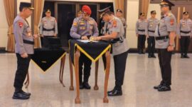 Brigjen Pol Marzuki Ali Basyah dilantik Sebagai kapolda Aceh. (Foto : Dok Ist)