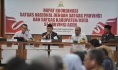 Wagub Aceh Buka Rapat Konsolidasi Satgas Kopdes Merah Putih