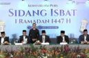 Konferensi pers sidang isbat (Dok.YouTube Kemenag)