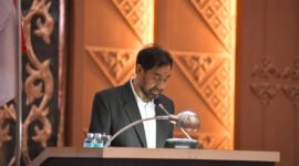 Gubernur Aceh Muzakir Manaf mengikuti Rapat Paripurna Dewan Perwakilan Rakyat Aceh (DPRA) Tahun 2026 yang berlangsung di Aula Gedung Utama DPRA, Senin (6/4/2026).