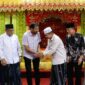 Gubernur Aceh, Muzakir Manaf di dampingi Asisten 1, Drs. Syakir M.Si serta SKPA terkait menerima kunjungan Ketua Majelis Permusyawaratan Ulama (MPU) Aceh Tgk Faisal Ali dan jajarannya di Meuligoe Gubernur Aceh, Rabu (3/6/2026). Foto: Humas Aceh.