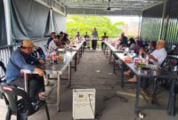 Tim Relawan Anies P-24 menggelar silaturrahmi, melanjutkan konsolidasi dan penggalangan dukungan menuju pilpres 2029 di Sentra Kopi Batoh Banda Aceh, Selasa (18/8/2026).