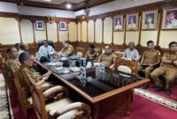 Wakil Gubernur Aceh H.Fadhlullah, SE mengikuti Rakor Satuan Tugas Percepatan Rehabilitasi dan Rekonstruksi Pascabencana Alam di Aceh, Sumatera Utara, dan Sumatera Barat, Selasa (8/9/2026).