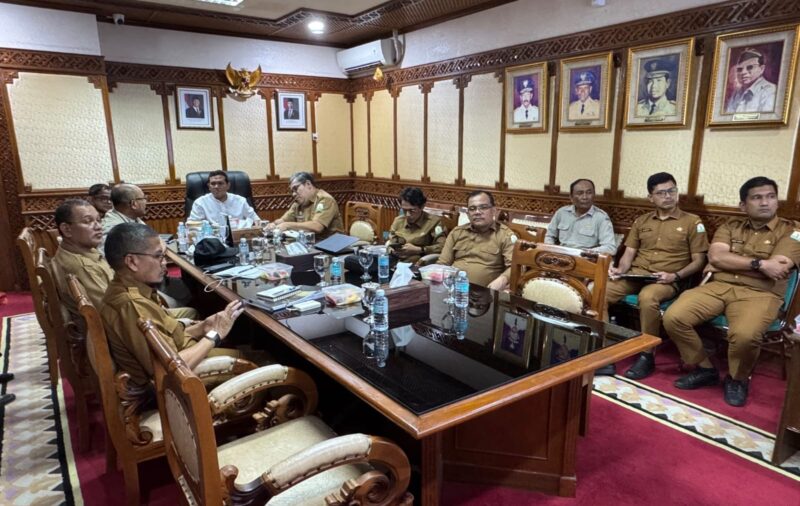 Wakil Gubernur Aceh H.Fadhlullah, SE mengikuti Rakor Satuan Tugas Percepatan Rehabilitasi dan Rekonstruksi Pascabencana Alam di Aceh, Sumatera Utara, dan Sumatera Barat, Selasa (8/9/2026).