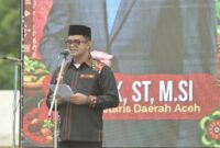 Pelaksana Tugas Sekretaris Daerah, (Plt, Sekda) Aceh Taufik, ST, M.Si