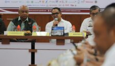 Plt. Sekda Aceh, Taufik, ST, M.Si., mengikuti kegiatan Diskusi terkait Penanganan Rehabilitasi dan Rekonstruksi Pascabencana Hidrometeorologi di Aceh yang di gelar di Ruang Potensi Daerah, Rabu (30/9/2026).