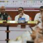 Plt. Sekda Aceh, Taufik, ST, M.Si., mengikuti kegiatan Diskusi terkait Penanganan Rehabilitasi dan Rekonstruksi Pascabencana Hidrometeorologi di Aceh yang di gelar di Ruang Potensi Daerah, Rabu (30/9/2026).