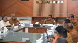 Plt Sekda Aceh, Taufik,  percepat realisasi pembukaan rute pelayaran internasional dari Pelabuhan Krueng Geukueh, Aceh Utara, menuju Penang dan minta seluruh instansi terkait untuk segera menyelesaikan setiap tahapan penyusunan regulasi, Senin (7/9/2026).