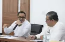 PIMPIN RAPAT : Plt. Sekda Aceh Taufik memimpin rapat persiapan percepat perubahan RKPA Tahun 2026 di Ruang Rapim P2K, Kantor Gubernur Aceh, Jumat (4/9/2026).